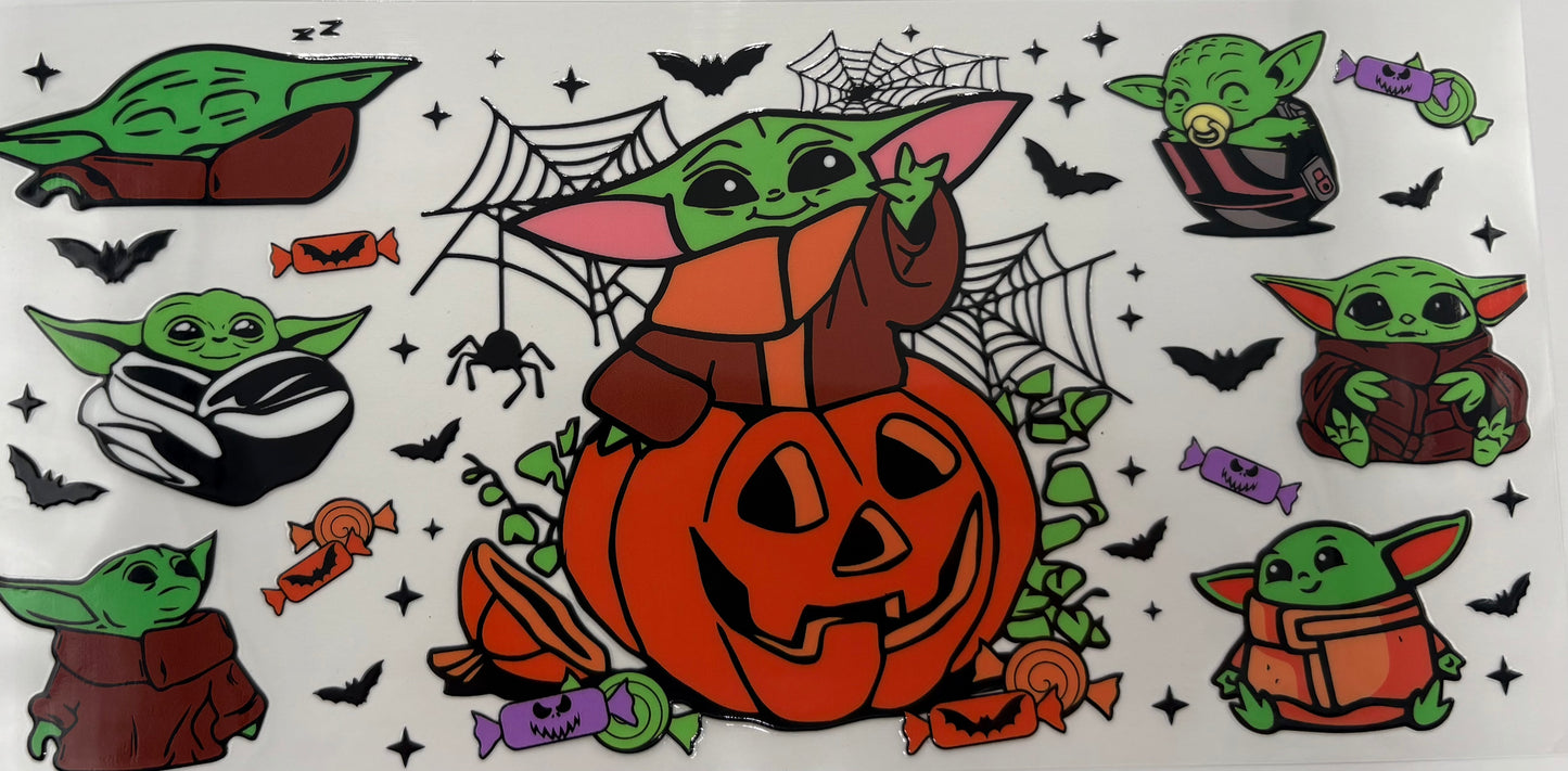 Baby Yoda Pumpkin