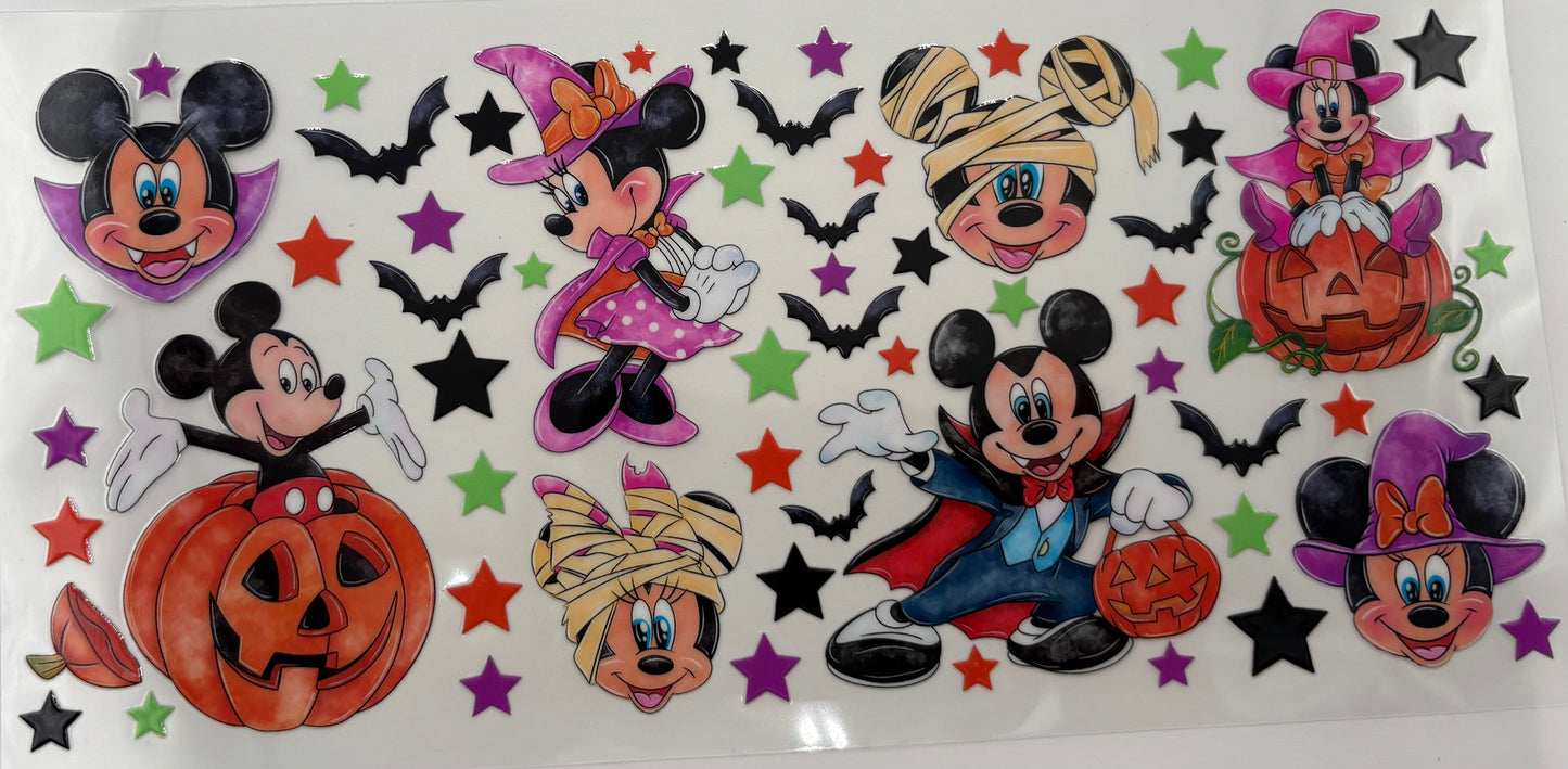 Vampire Mickey and Minnie