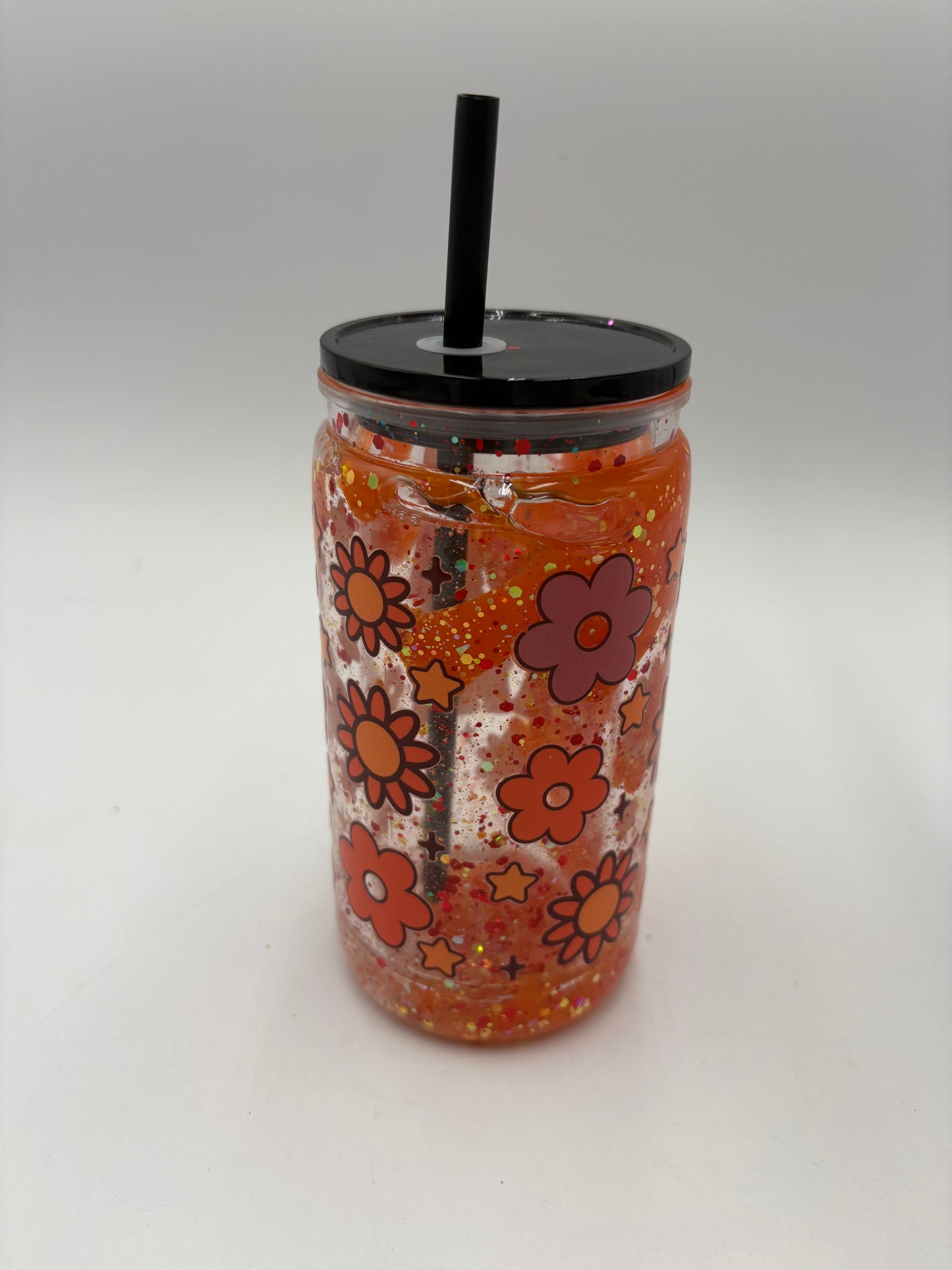 Mama glitter drip tumbler
