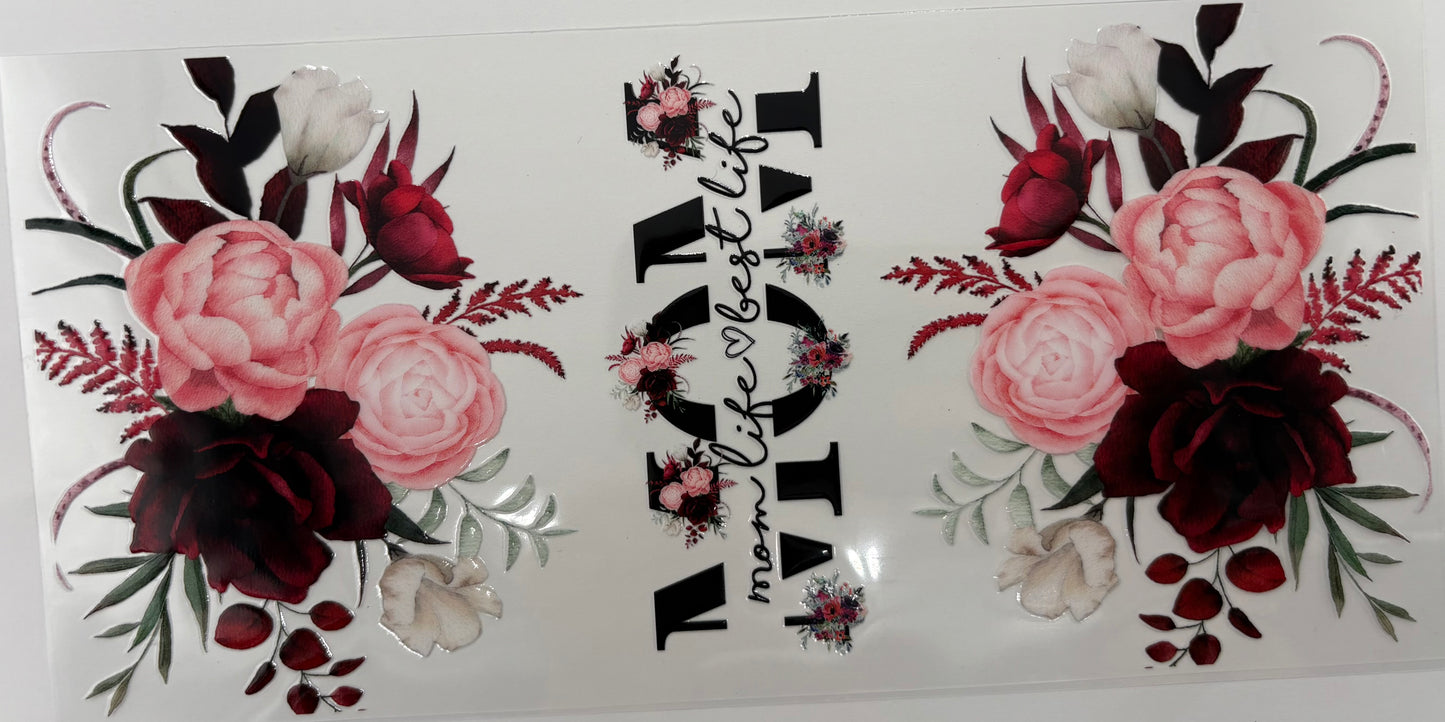 Mom Life Best Life pink