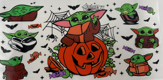 Baby Yoda Pumpkin