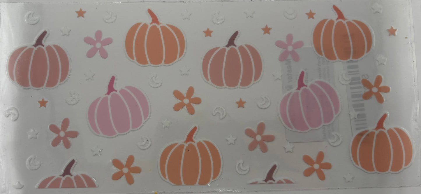 Peach and Pink Pumpkins