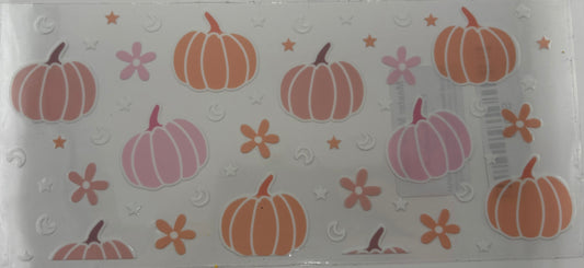 Peach and Pink Pumpkins