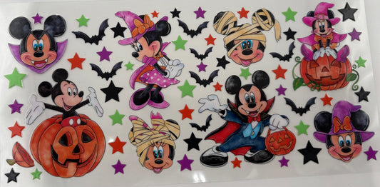 Vampire Mickey and Minnie